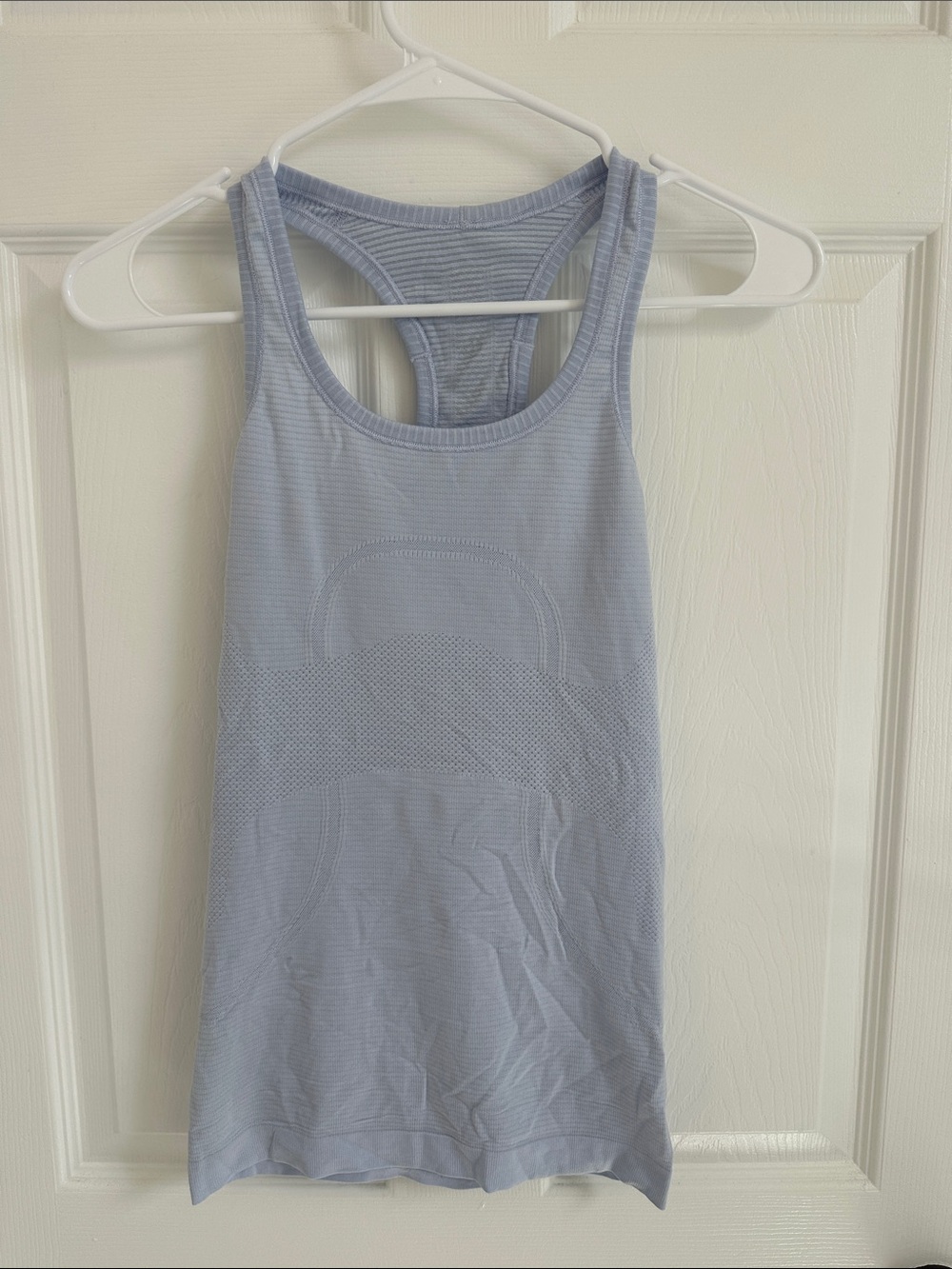 lululemon athletica Periwinkle Racerback Seamless Tank